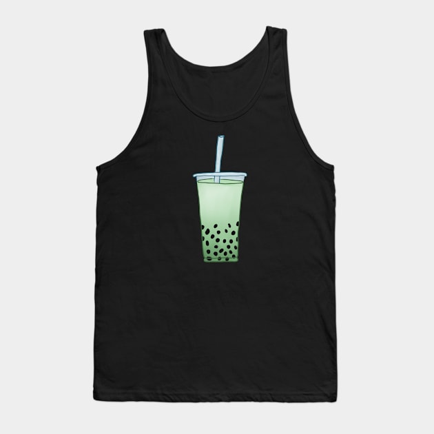 Bubble Tea Tank Top by alxandromeda